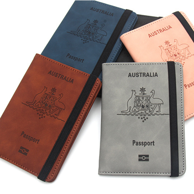 Men'S Accessories Australia - Australien Pass Cover RFID Reise Brieftasche