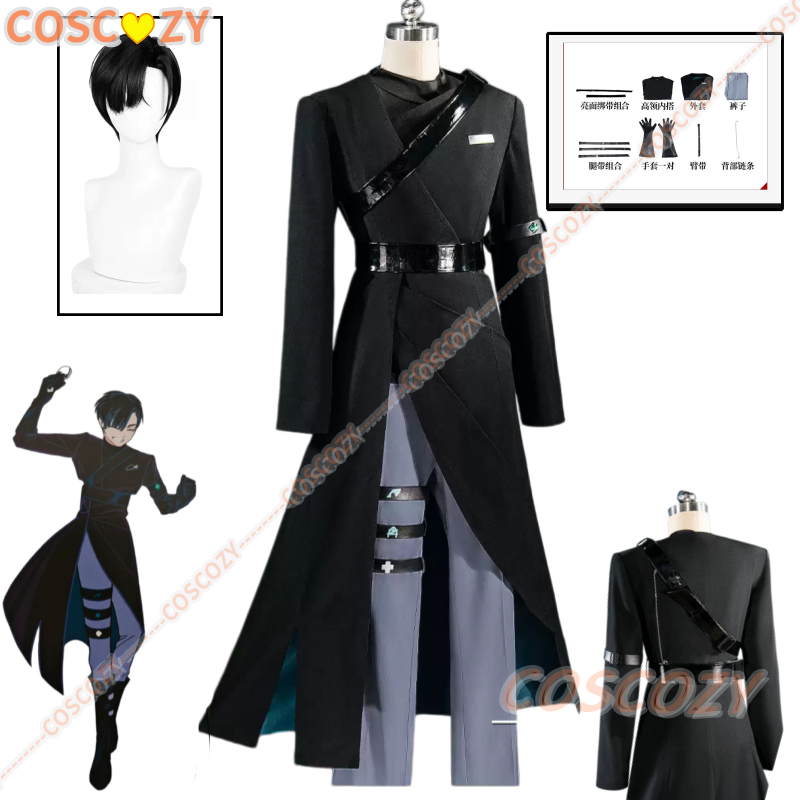 Men'S Accessories With Suits - Alien Stage Ivan Cosplay-Kostüm Anime Bühnenuniform