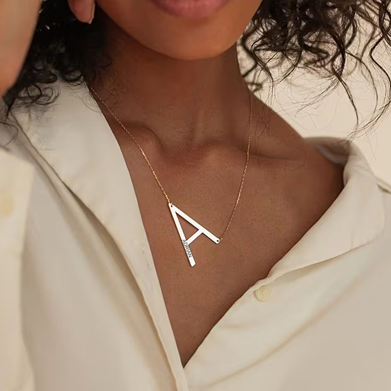 Men Accessories Neck Chain - Personalisierte Namensketten mit Initialen für Damen