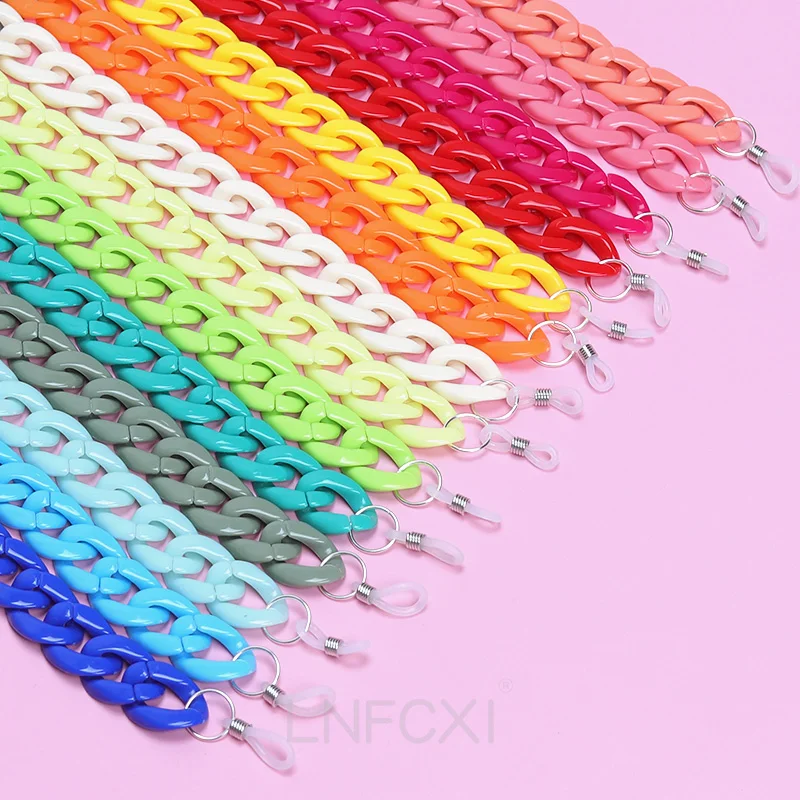 Men Accessories Neck Chain - JNPCXI Mode Acryl Sonnenbrille Ketten Lanyard