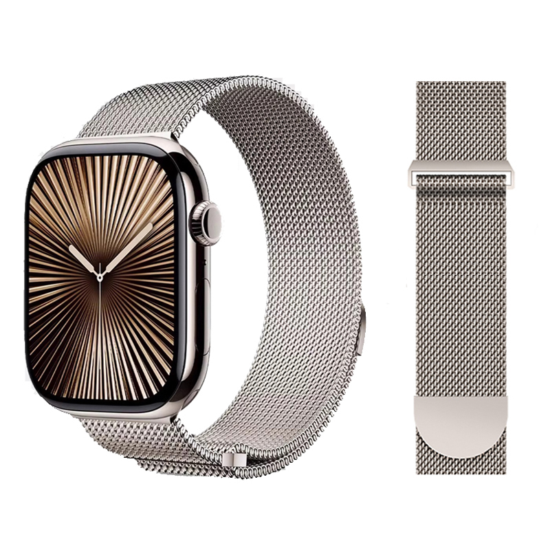 Men Accessories Website - Milanaise-Loop-Armband für Apple Watch-Armbänder 44 mm,