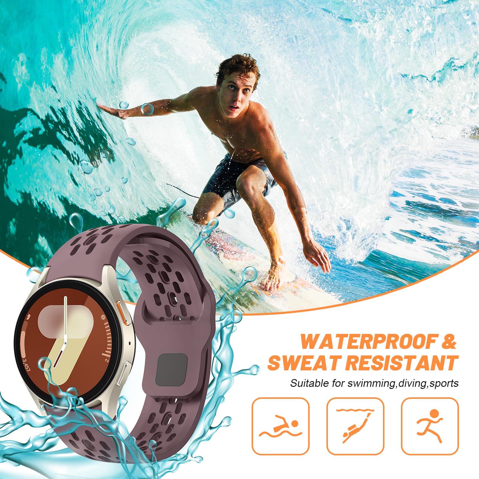 Armband für Samsung Galaxy Wat – Men Accessories Website Bewertung und Preis