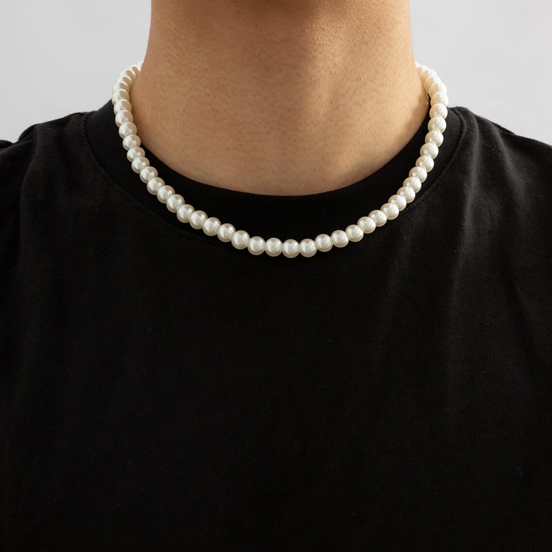 Schlichte perlen perlen perlen – Men Accessories Neck Chain Bewertung und Preis