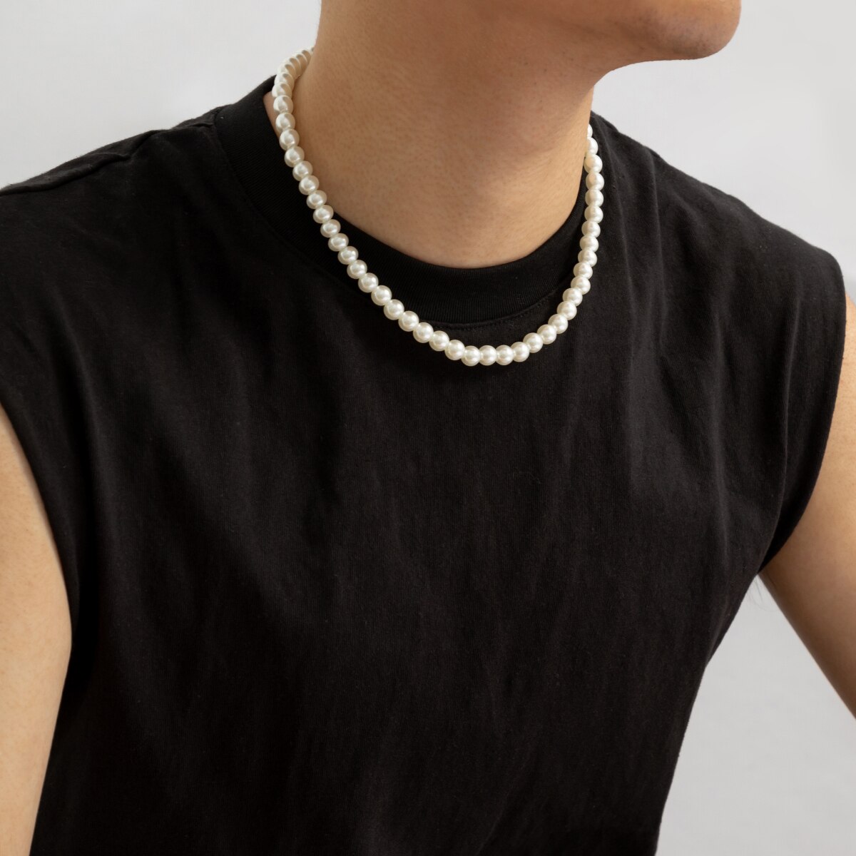 Schlichte perlen perlen perlen – Men Accessories Neck Chain Bewertung und Preis