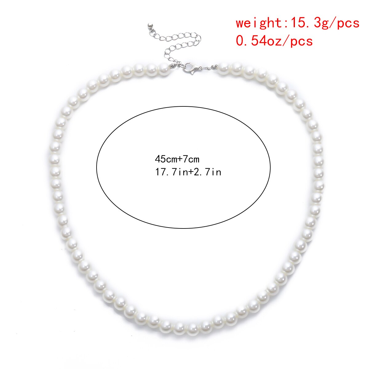 Schlichte perlen perlen perlen – Men Accessories Neck Chain Bewertung und Preis