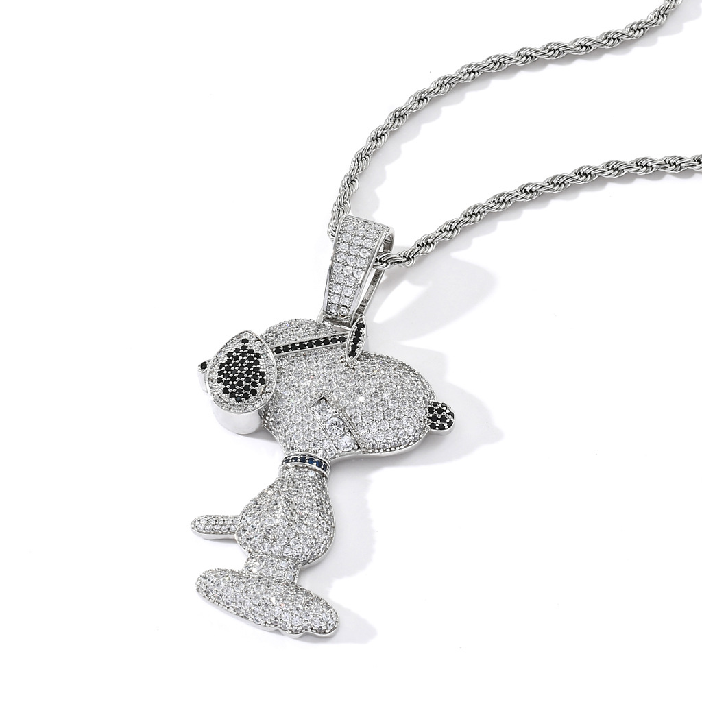 Snoopy Neue Halskette Vollbese – Men Accessories For Birthday Gift Bewertung und Preis