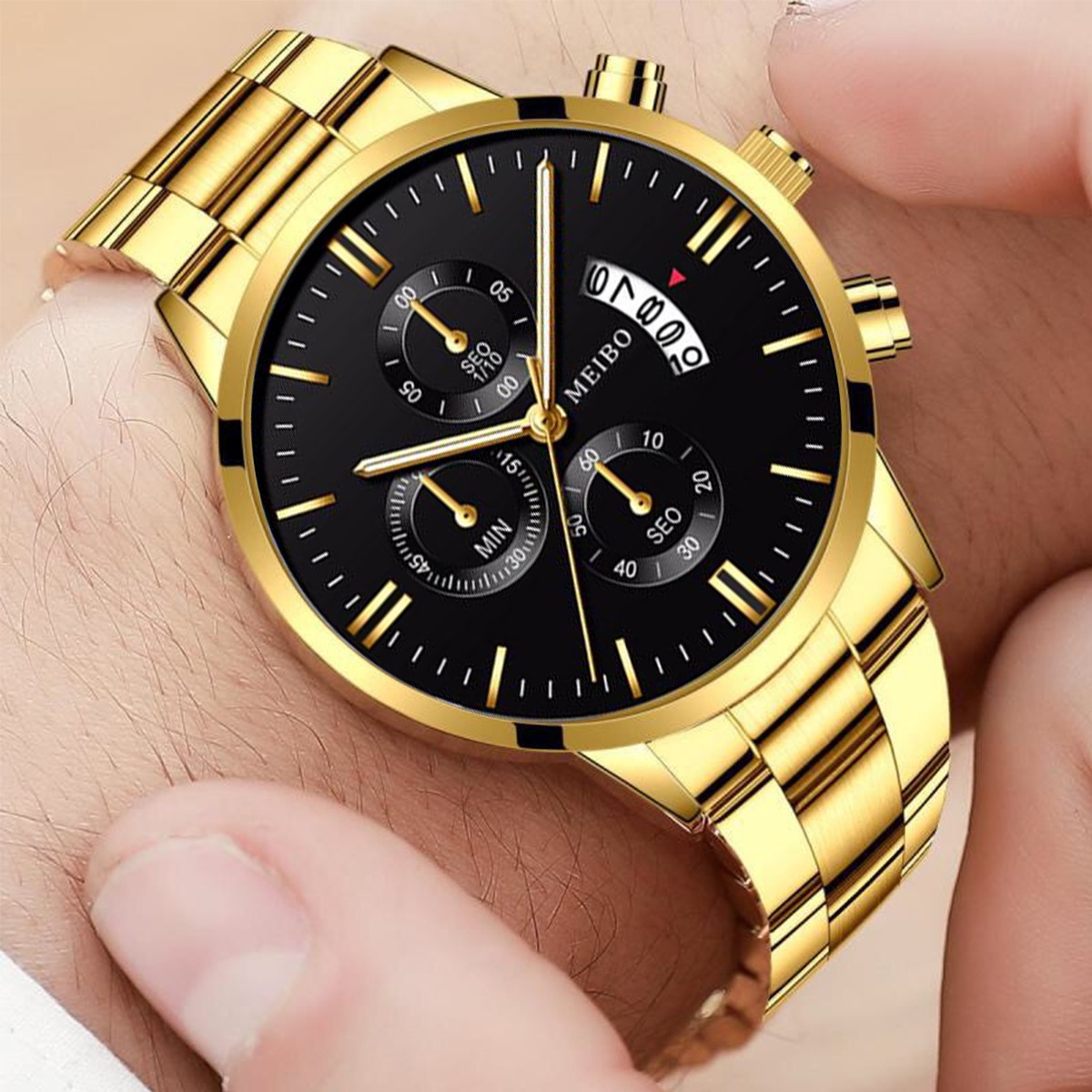 4-teiliges modisches Uhren- un – Men Accessories Elegant Bewertung und Preis