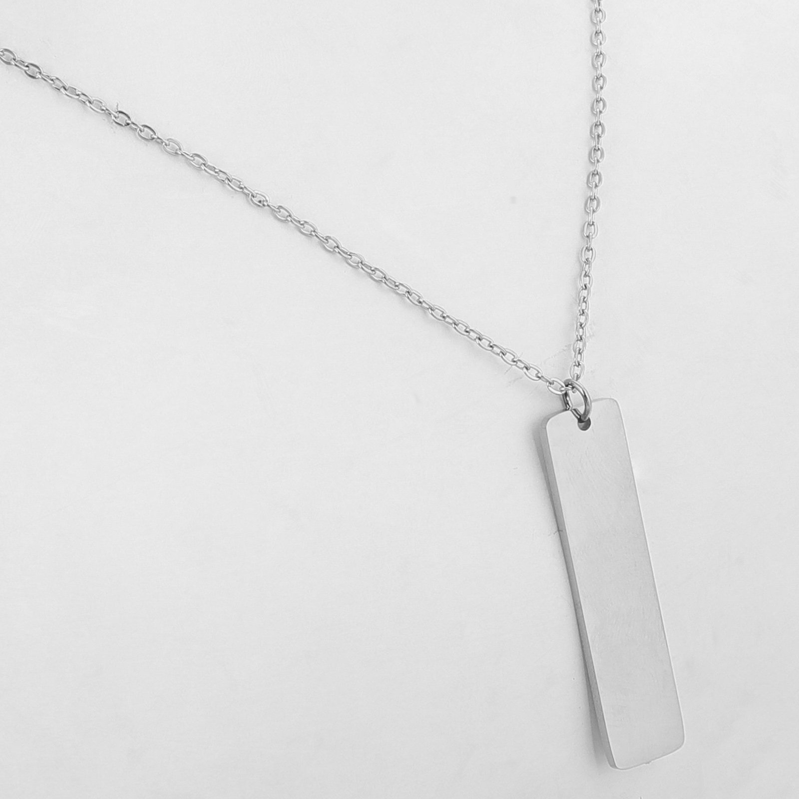 Edelstahl-Metallanhänger-Halsk – Men Accessories Neck Chain Bewertung und Preis