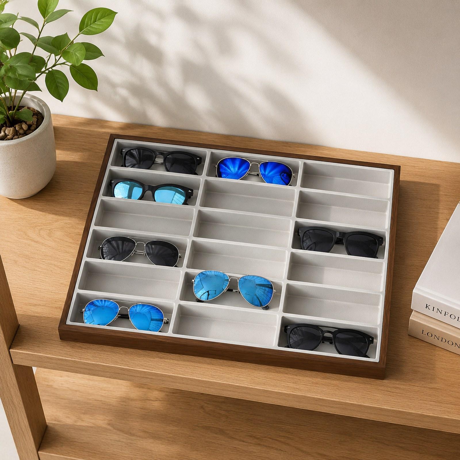 Brillen-Präsentationstablett,  – Men Accessories In Store Bewertung und Preis