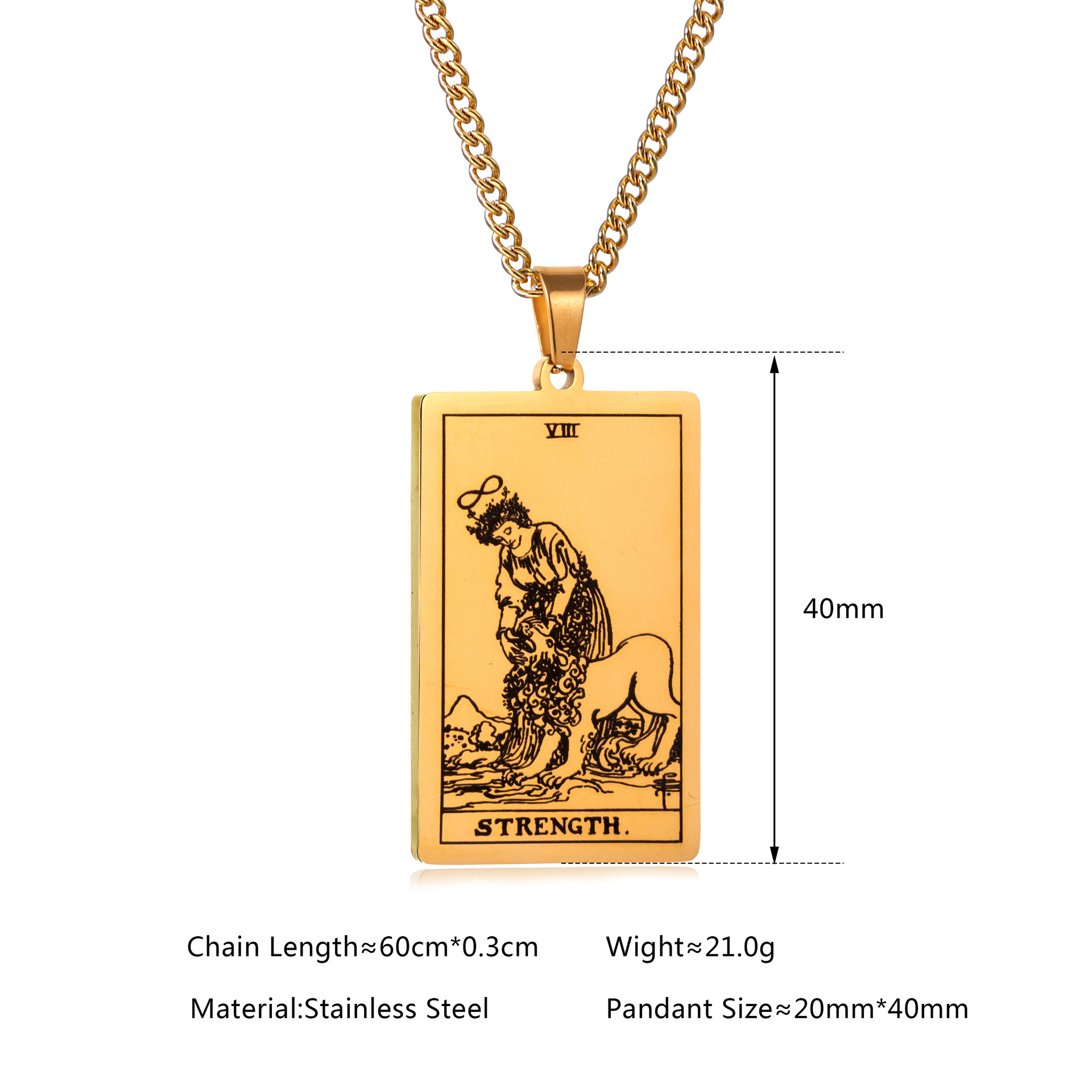 Kette Halskette Edelstahl 22T  – Men Accessories Neck Chain Bewertung und Preis