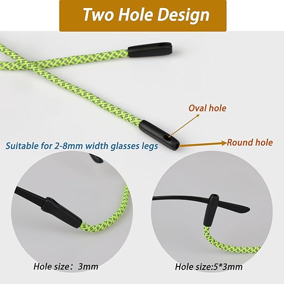 2 Stück Brillenband, reflektie – Men Accessories Neck Chain Bewertung und Preis