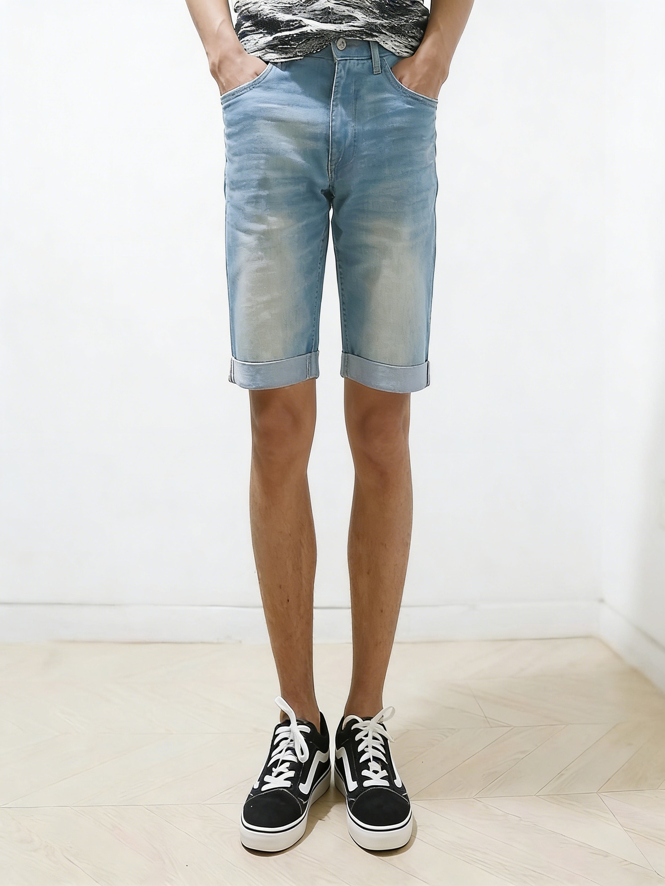 Herren Skinny Fit Blaue Denim- – Mens Accessories Style Bewertung und Preis