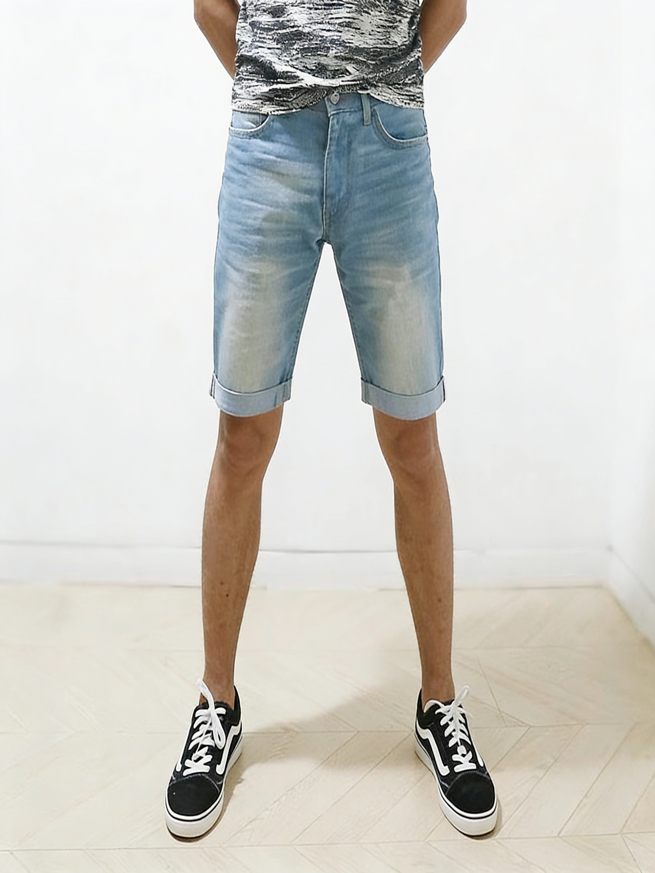 Herren Skinny Fit Blaue Denim- – Mens Accessories Style Bewertung und Preis