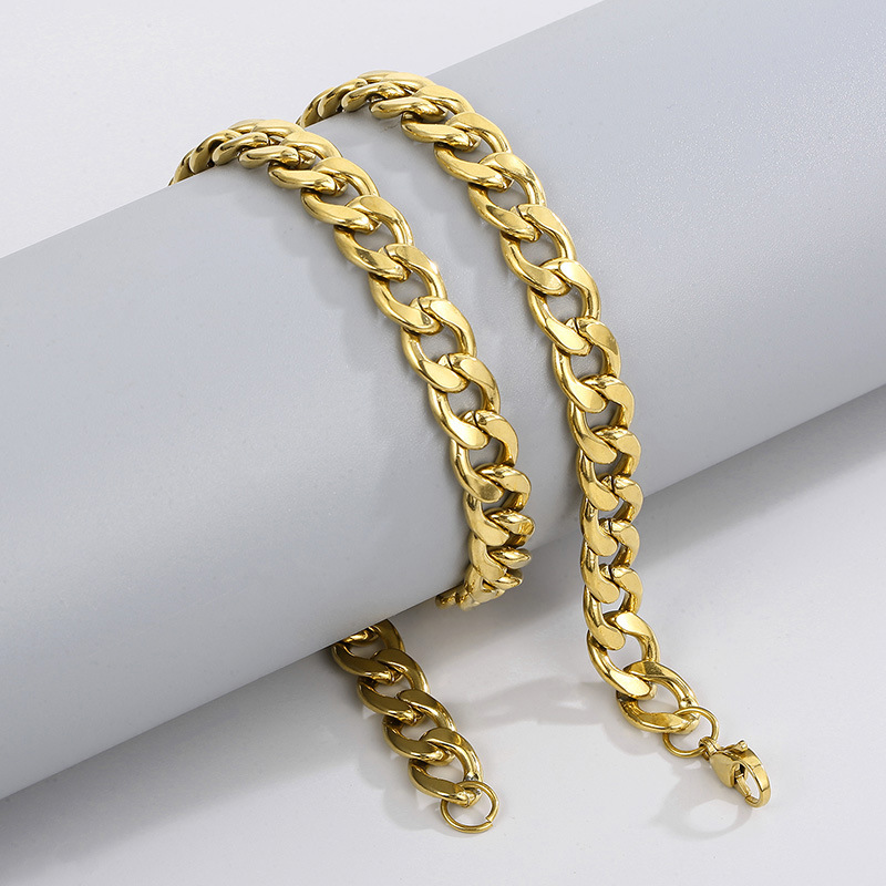 HNSP 316L Edelstahl Kubanische – Men Accessories Neck Chain Bewertung und Preis